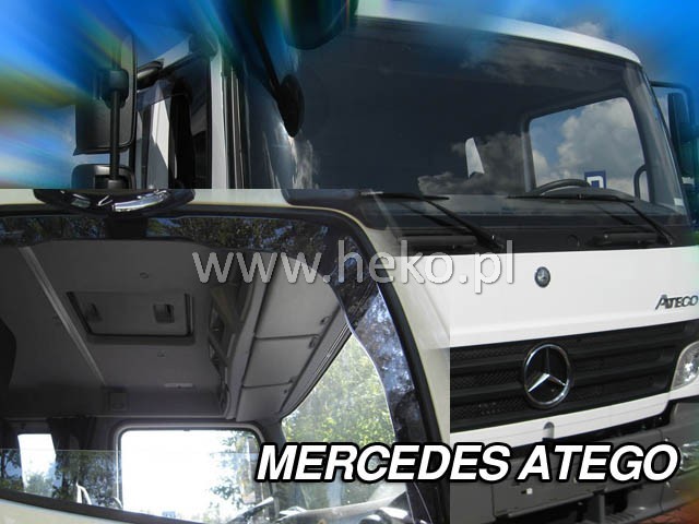 Mercedes Atego légterelő első két ablakhoz